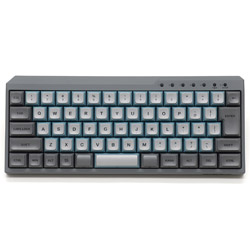 FILCO(フィルコ) キーボード Majestouch MINILA-R Convertible 青軸 スカイグレー FFBTR66MC/NSG ［有線・ワイヤレス /Bluetooth・USB］