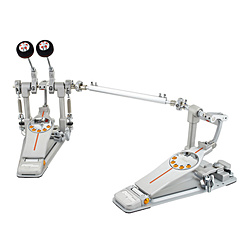 ドラムペダル(左利き用)　Demon Drive Double Pedal デーモンドライブ（ツインペダルコンプリートセット） Pearl  P-3002DL
