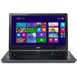 中古】Aspire E1 E1-570-F34D／K ブラック 〔Windows 10〕 ◇06/18(木