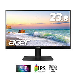 Acer(エイサー) HA240YAbmi　23.8型ワイド液晶モニター[1920×1080/IPS/HDMI・VGA] 非光沢/FreeSync対応 【sof001】