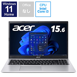 Acer(宏碁)笔记本电脑Aspire 3纯的银A315-58-WF38U/S[15.6型/Windows11 Home/intel Core i3/存储器:8GB/SSD:256GB/日本語版键盘/2022一年4月型号][sof001]