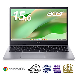 Acer(宏碁)笔记本电脑Chromebook 315发泡银CB315-5H-F14Q[15.6型/Chrome ＯＳ/intel N100/存储器:4GB/eMMC:128GB/没有/日本語版键盘/2024一年1月型号]