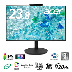 Acer(��������) PC��˥��� �����֥������� VERO���꡼�� �֥�å� CB242YD6bmiprcx ��23.8�� /�ե�HD(1920��1080) /�磻�� /120Hz��