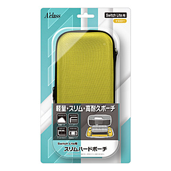 Switch Lite用 スリムハードポーチ イエロー SASP-0538 【Switch Lite】