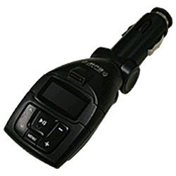 FMトランスミッター&CAR MP3プレイヤー（ブラック） RM-CMP512K