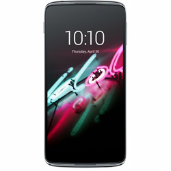 ALCATEL ONETOUCH IDOL3 ダークグレー 「6045F-2AALJP7」 Android 5.0・5.5型・メモリ/ストレージ：2GB/16GB microSIMｘ1　SIMフリースマートフォン 6045F-2AALJP7 ダークグレー
