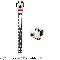 ナノブロックボールペン EP792 スヌーピー