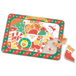 クリスマス絵あわせパズル