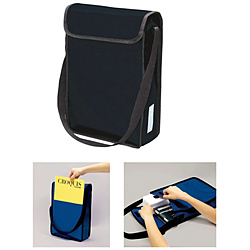 A4 ショルダースケッチバッグ 黒