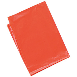 红彩色塑料袋(10张组)45530