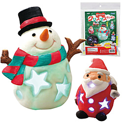 ねんどでつくるクリスマスランタン