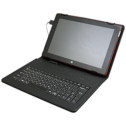 タブレットPC用 キーボード一体型レザーケース USB-A接続 日本語配列 088701 タブレットPC用 キーボード一体型レザーケース USB-A接続 日本語配列 088701