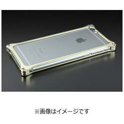 【在庫限り】 iPhone 6s／6用　ソリッドバンパー　シャンパンゴールド　41400　GI-242CG