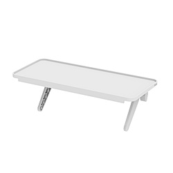 PIXIO ���j�^�[�Ή� [���� 18mm�`] �f�B�X�v���C�{�[�h(W300��D127mm)  �z���C�g PXTS1WH-O