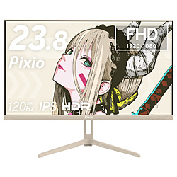 PIXIO PX246WAVEBE-O Q[~Oj^[ PX246 Wave x[W m23.8^ /tHD(1920×1080) /Ch /120Hzn