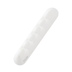 PIXIO �P�[�u���z���_�[ [W116��D24��H17mm /�Ή��P�[�u���a �Ӂ`6mm��5] �V���R���P�[�u���z���_�[  �z���C�g PXSCHWH-O