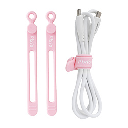 PIXIO �P�[�u���o���h [W12��D120��H9mm /3�{] �V���R���P�[�u���^�C  �s���N PXSCT3PK-O