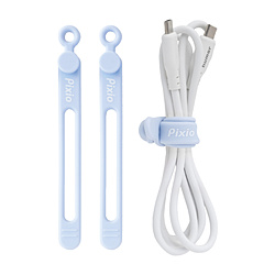 PIXIO �P�[�u���o���h [W12��D120��H9mm /3�{] �V���R���P�[�u���^�C  �u���[ PXSCT3BL-O