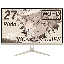 PIXIO PX278WAVEBE-UC5 �Q�[�~���O���j�^�[ PX278 Wave(5�N�ۏ�) �x�[�W�� �m27�^ /WQHD(2560×1440�j /���C�h /180Hz�n