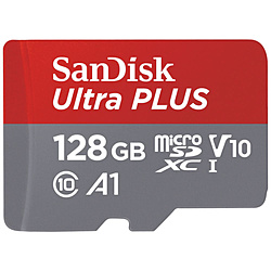 支持SDSQUBC-128G-JB3CD 128GB、UHS Speed Class1(Class10)的microSDXC卡(附带SDHC变换适配器)[BicCamera集团独占销售][sof001]