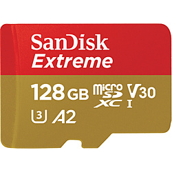microSDXCカード Extreme（エクストリーム） SDSQXA0-128G-JN3MD [128GB /Class10]