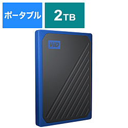 WDBMCG0020BBT-JESN 外付けSSD USB-A接続 My Passport Go  ［2TB /ポータブル型］
