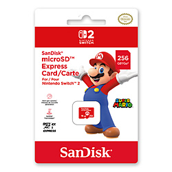 SanDisk(TfBXN) SanDisk microSD Express Card 256GB for Nintendo Switch 2