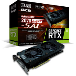 グラフィックボード GeForce RTX 2070 Super S.A.C  GD2070-8GERSS ［GeForce RTXシリーズ /8GB］