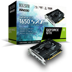 グラフィックボード GeForce GTX 1650 S.A.C DDR6  GD1650-4GERSD6 ［4GB /GeForce GTXシリーズ］