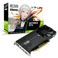 ELSA GeForce GTX 1650 SP V2   GD16504GERSP2C