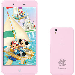 中古】Disney Mobile 16GB ピンク DM-01J docomoロック解除SIMフリー