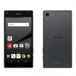 中古】Xperia Z5 Compact 32GB グラファイトブラック SO-02H docomo 