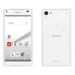 中古】セール対象品 Xperia Z5 Compact 32GB ホワイト SO-02H docomo