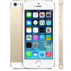 中古】iPhone5S 64GB ゴールド ME340J／A docomo [2133042082708