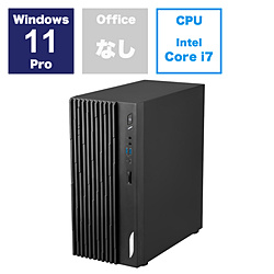 デスクトップパソコン PRO DP180 14-264JP(UHD Graphics 770)  ［モニター無し /intel Core i7 /メモリ：16GB /SSD：1TB /2024年3月モデル］