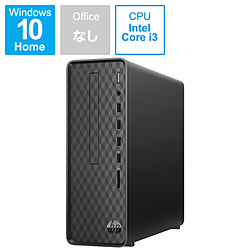 9AQ16AA-AAAA デスクトップパソコン Slim Desktop S01-pF0121jp ジェットブラック ［モニター無し /intel Core i3 /メモリ：8GB /HDD：1TB /2020年6月モデル］