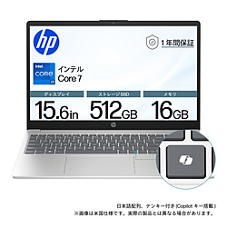 HP15/15.6/C7-150U/16/512/w11 i`Vo[ BJ0M6PA-AAAA m15.6^ /Windows11 Home /intel Core 7 /F16GB /SSDF512GB /{ŃL[{[hn