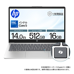 HP15/14/C5-120U/16/512/w11 i`Vo[ BJ0L9PA-AAAA m14.0^ /Windows11 Home /intel Core 5 /F16GB /SSDF512GB /{ŃL[{[hn
