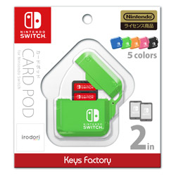 CARD POD for Nintendo Switch グリーン [CPS-001-2] [Switch]