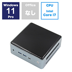 MTN-AL50-16/512-W11Pro(1260P)WB デスクトップパソコン MTN-AL50  ［モニター無し /intel Core i7 /メモリ：16GB /SSD：512GB］