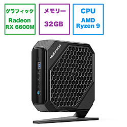 HX99G-32/512-W11Pro(6900HX+6600M) ゲーミングデスクトップパソコン HX99G  ［モニター無し /AMD Ryzen9 /メモリ：32GB /SSD：512GB /2023年4月モデル］