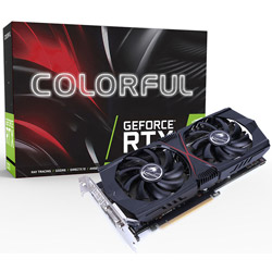 NVIDIA GeForce RTX 2060搭載 Colorful GeForce RTX 2060 6G   ColorfulGeForceRTX20606G