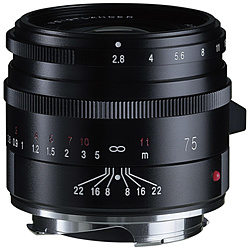 VOIGTLANDER ������� APO-SKOPAR 75mm F2.8 VM �֥�å� �Υ饤��M /ñ������󥺡�