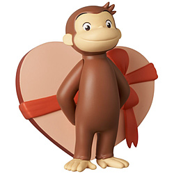 �E���g���f�B�e�[���t�B�M���A No.955 UDF Curious George Curious George w/ Heart