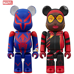 BE＠RBRICK SPIDER-MAN 2099 ＆ SPIDER-WOMAN 2PCS SET