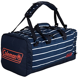 ［ボストンバッグ］3ウェイボストン MD  ネイビーボーダー