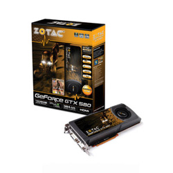 NVIDIA GeForce GTX 580 ［PCI-Express 2.0・1536MB］ ZT-50101-10P    ［1536MB /GeForce GTX 580］