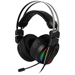 Immerse GH70 GAMING Headset ゲーミングヘッドセット  ブラック ［USB /両耳 /ヘッドバンドタイプ］