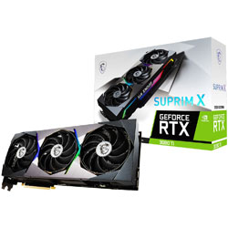 グラフィックボード GeForce RTX 3080 Ti SUPRIM X 12G   ［GeForce RTXシリーズ /12GB］