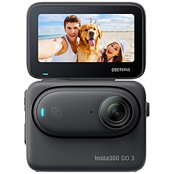 アクションカメラ Insta360 GO 3 (64GB)  ミッドナイトブラック CINSABKAGO317